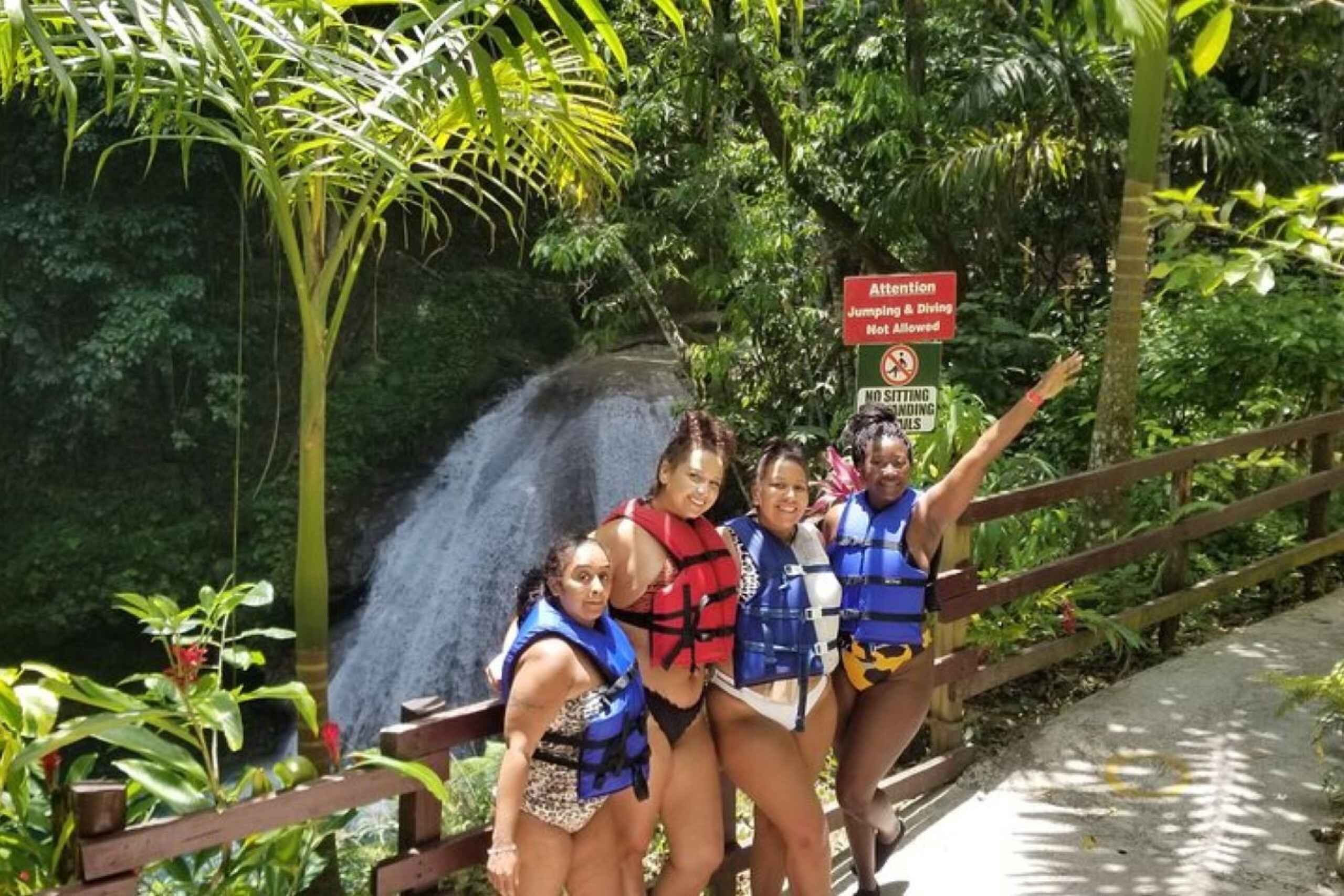 From Ocho Rios: Island Gully Secret Falls and Dunn's River