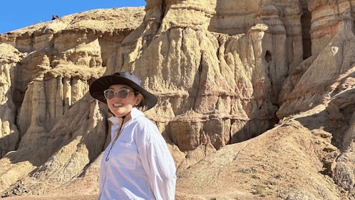 7 Day White stupa Gobi Orkhon valley Central Mongolia