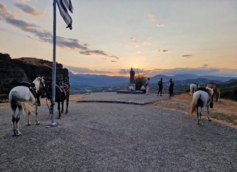 Picture 18 for Activity Kastraki: Meteora Sunset Horseback Riding