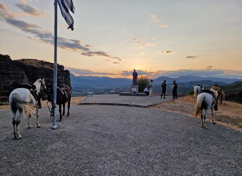 Picture 16 for Activity Kastraki: Meteora Sunset Horseback Riding