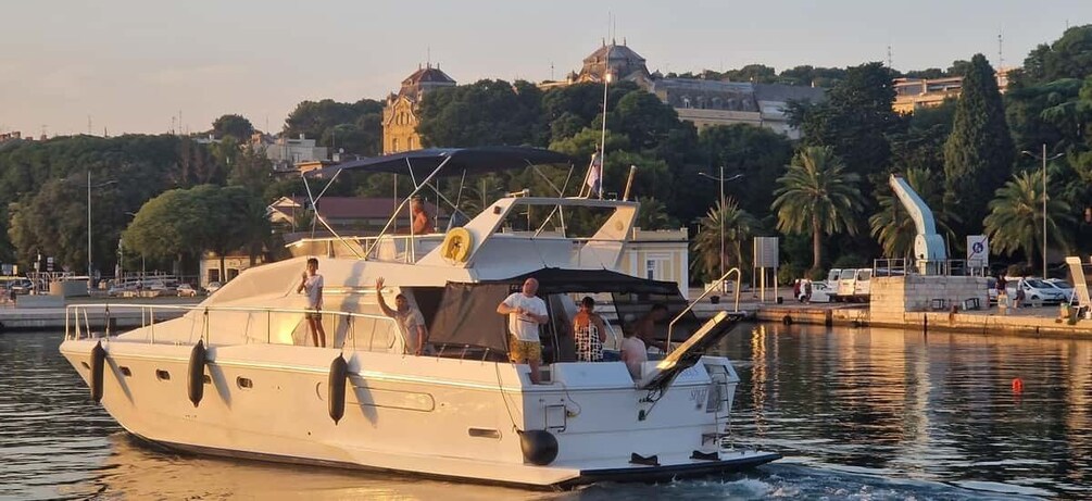 Picture 7 for Activity Pula: Half or Full day boat tour on yacht with skipper