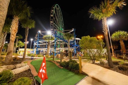 Panama City Beach: SkyWheel Miniaturgolf Pass