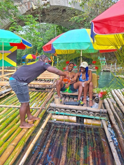 Picture 5 for Activity Montego Bay: Bamboo Rafting with Limestone Massage & Shoping