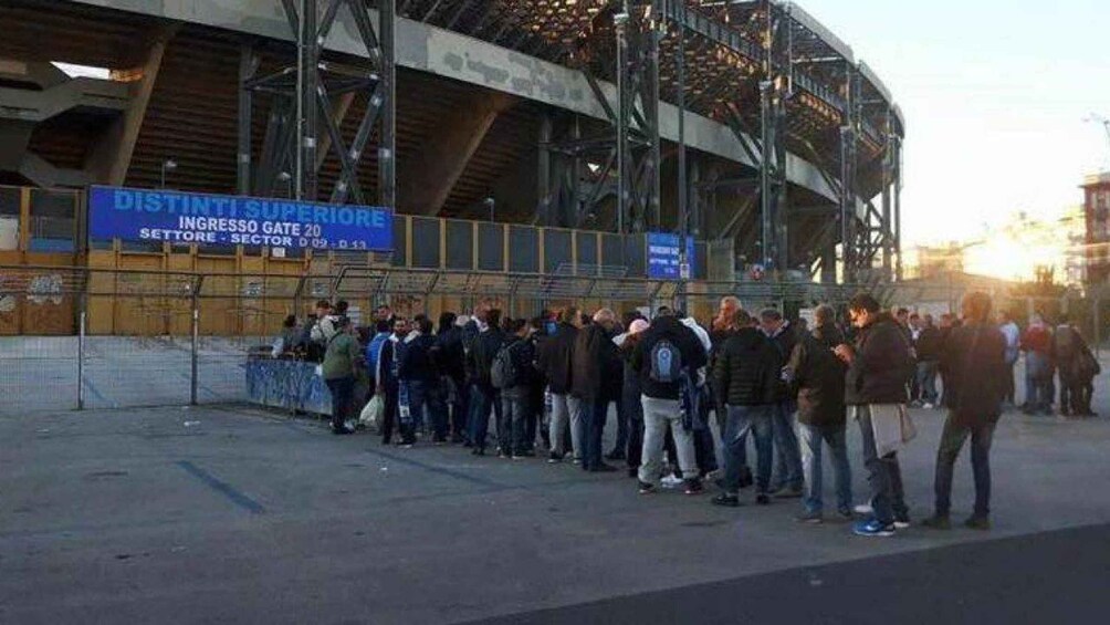 Picture 2 for Activity Naples: Maradona Stadium Guided Exterior Walking Tour