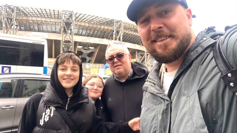 Picture 2 for Activity Naples: Maradona Stadium Guided Exterior Walking Tour