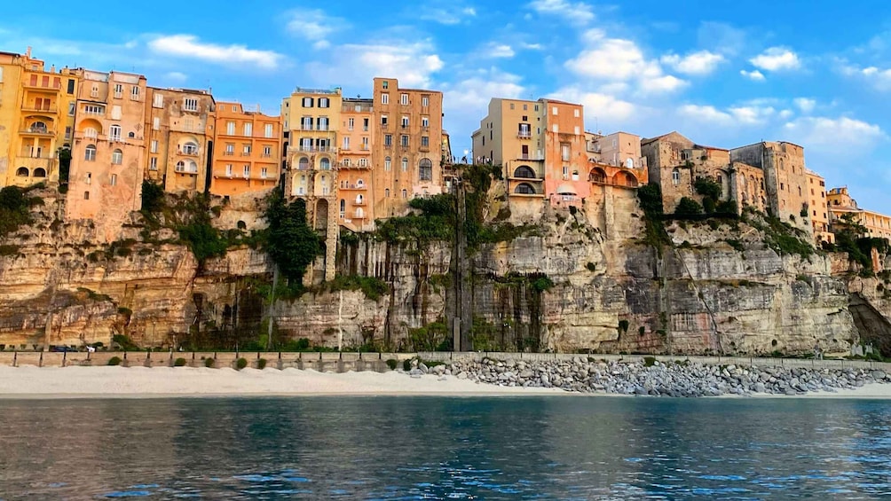 Picture 1 for Activity From Tropea: Capo Vaticano Boat Tour with Aperitif