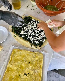 Paros : cours de cuisine grecque avec repas complet