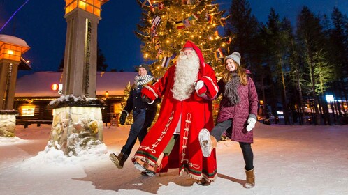 Rovaniemi : Village du Père Noël, ferme des huskys, ferme des rennes