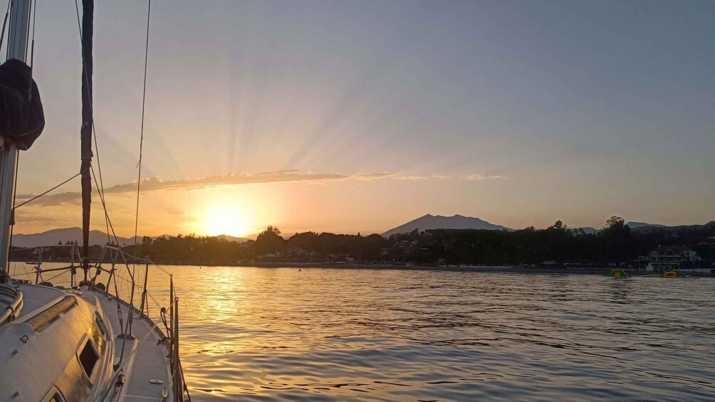 Picture 2 for Activity Sunset Sailing in Private Sailboat Puerto Banus Marbella