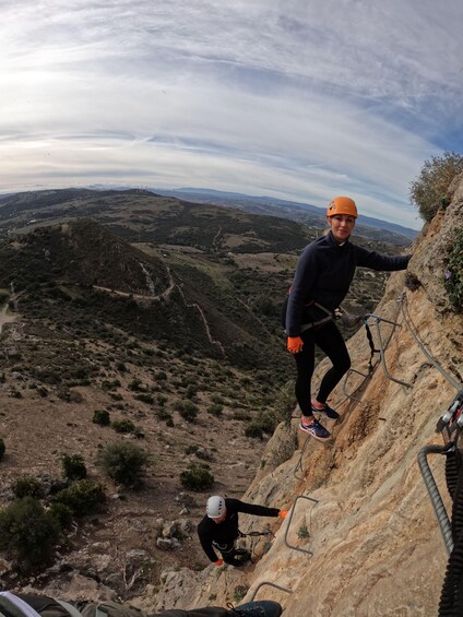 Picture 1 for Activity From Estepona: Vía Ferrata de Casares guided climbing tour