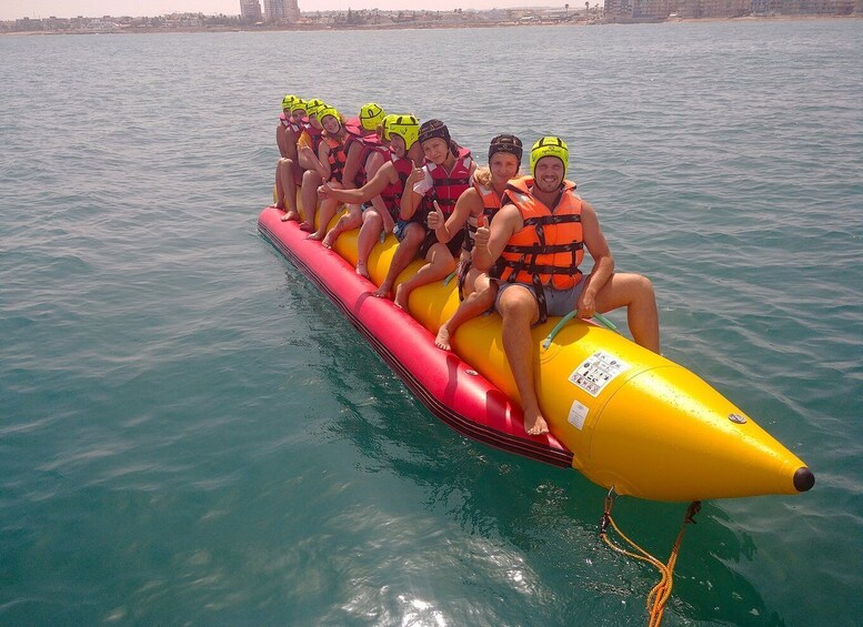 Picture 3 for Activity Torrevieja: Banana Boat Ride with Instructor