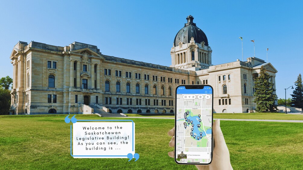 Wascana Lake: Smartphone Audio Guided Walking Tour