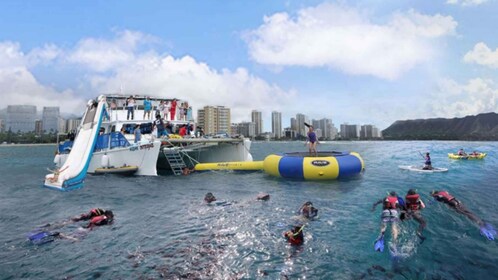 Waikiki: 5-in-1 Turtle Snorkelling Trip with Transfer