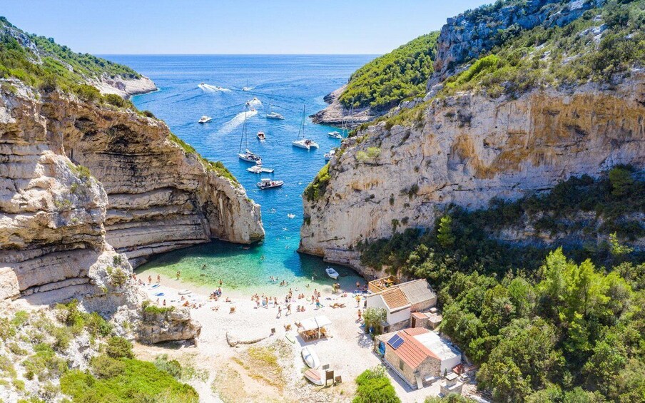 Picture 8 for Activity Hvar:Blue & Grenn Cave and Vis Island Private Speedboat Tour