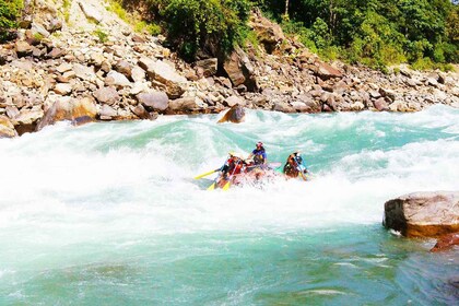 Rafting i Trisuli-floden Dagstur fra Kathmandu