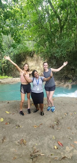 Picture 12 for Activity From Montego Bay: Blue Hole Waterfall Experience