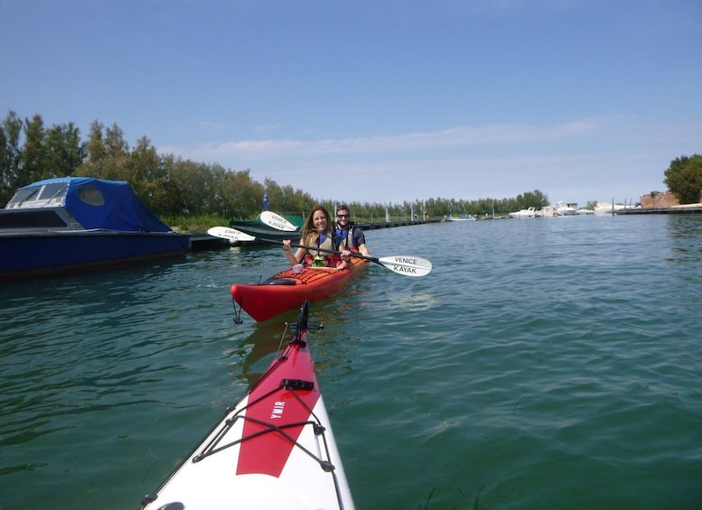 Picture 2 for Activity Venice: Hidden Canal Gems Kayak Tour with Certified Guide