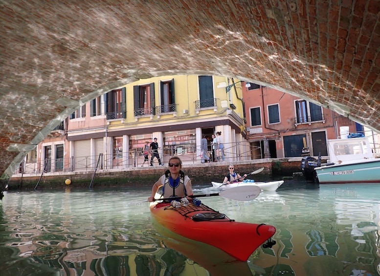 Picture 1 for Activity Venice: Hidden Canal Gems Kayak Tour with Certified Guide