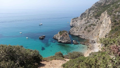 Sesimbra : Ribeiro do Cavalo Beach Aller-retour transfert en bateau