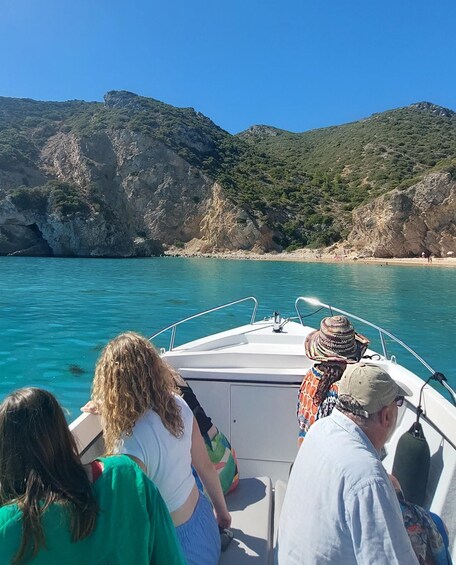 Picture 10 for Activity Sesimbra: Ribeiro do Cavalo Beach Roundtrip Boat Transfer