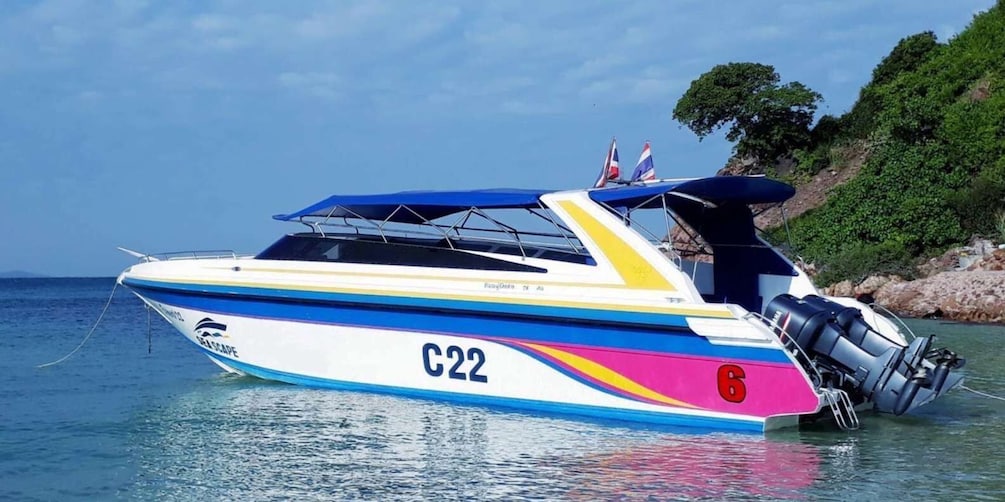 Pattaya: Private Speedboat to Coral Islands Cruise