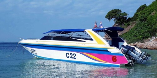 Pattaya: Private Speedboat to Coral Islands Cruise