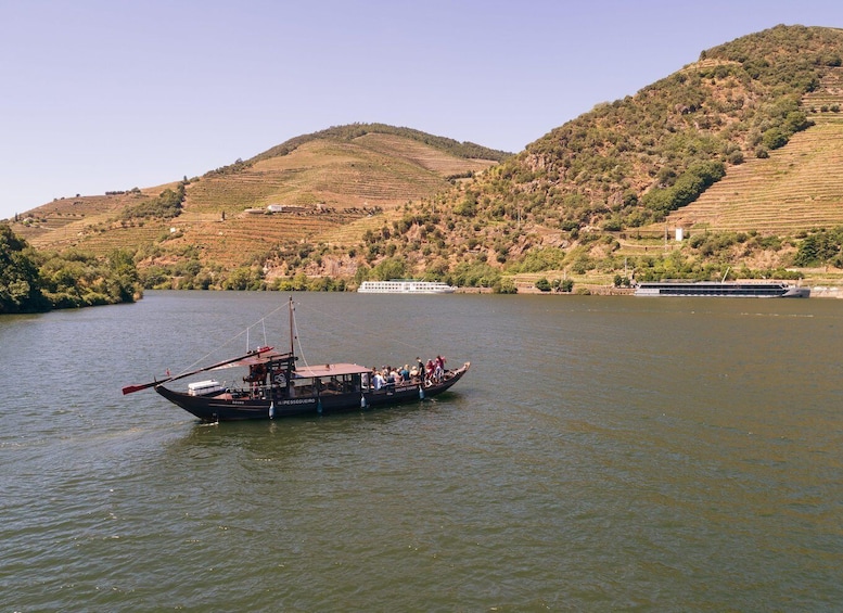 Picture 11 for Activity From Pinhão: Douro Valley Rabelo Boat Tour with Audio Guide