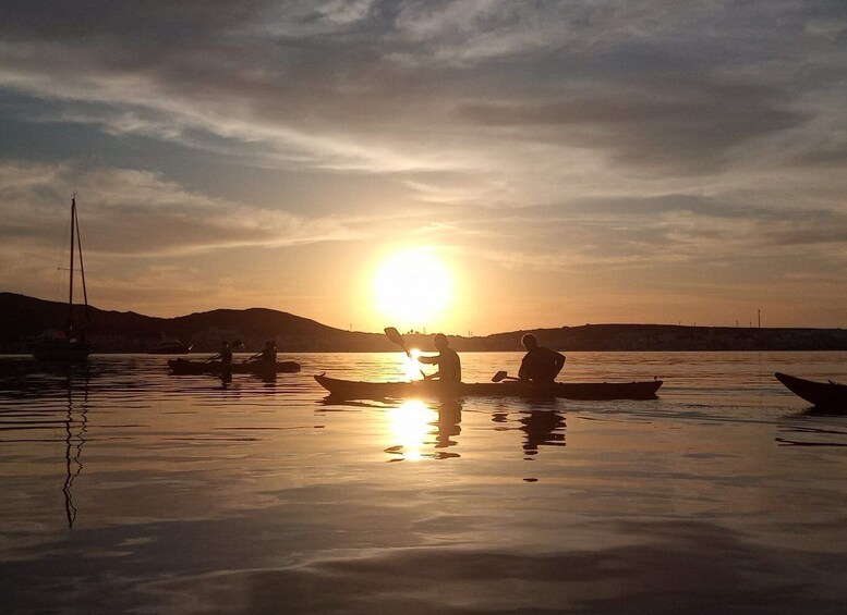 Fornells Bay: Sunset Kayak Tour from Ses Salines, Menorca.