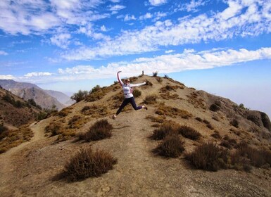 Depuis Santiago : Le belvédère des Andes, randonnée d'une demi-journée