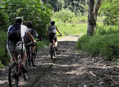 Munduk/Bali: Jungle Trek, Canoe, Waterfall & Cycling