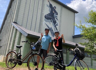 From Kyoto: E-Biking & Ninja's Training Mt. Hiking in Koka