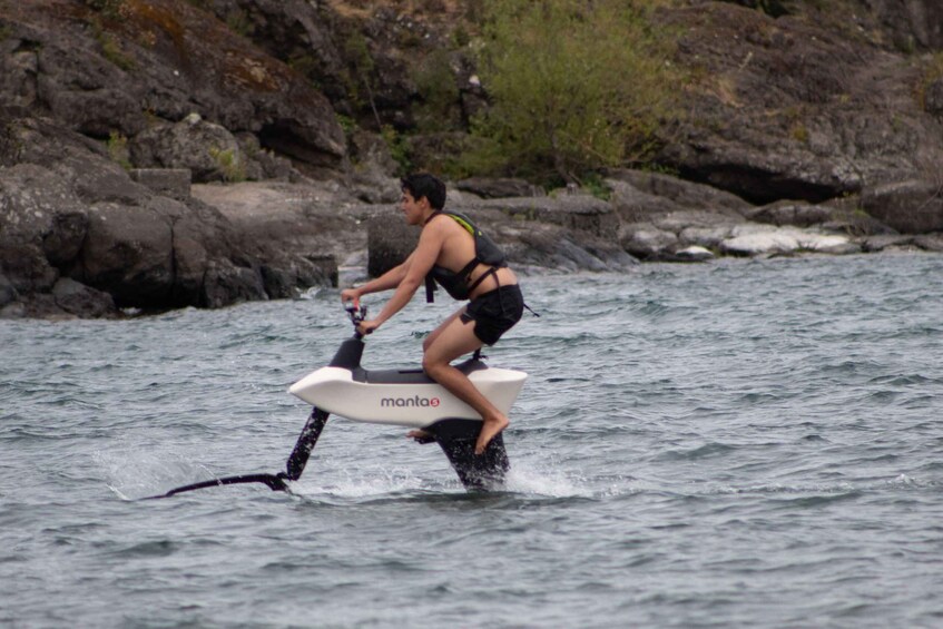 Picture 2 for Activity Pucón, Chile: Tour the lake on a Water Bike, SL3