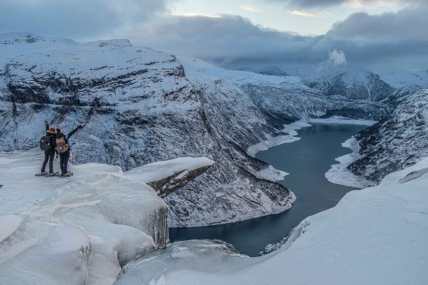 Picture 4 for Activity From Skjeggedal: Guided Winter Hike to Trolltunga