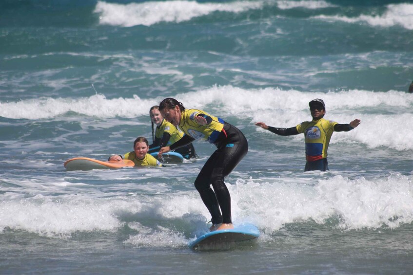 Picture 1 for Activity Lanzarote: Famara Beach Surfing Lessons