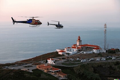 Lissabon: Hubschrauberrundflug über Cascais & Cabo da Roca