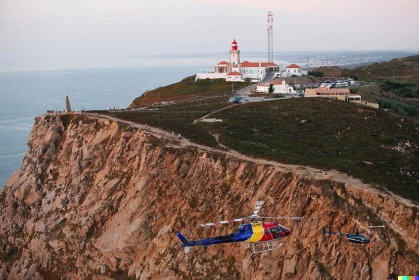 Picture 3 for Activity Lisbon: Helicopter Tour over Cascais & Cabo da Roca