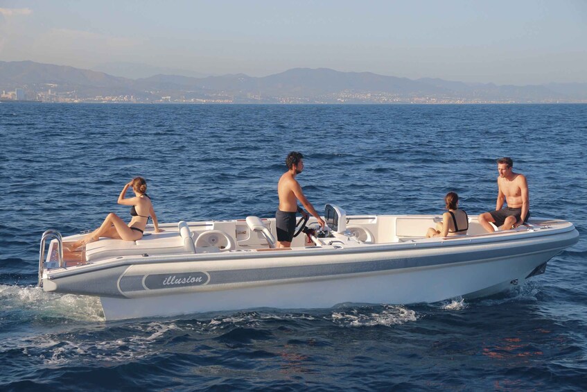 High-Performance Motor Sport Boat Barcelona-Novurania Yacht