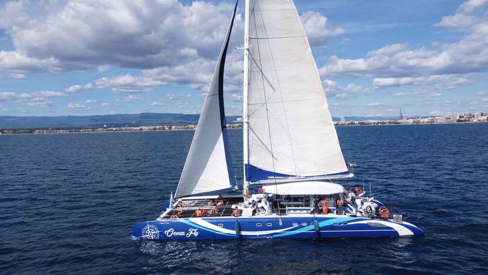 Picture 3 for Activity Cambrils: Costa Dorada Sunset Catamaran Cruise with Drinks