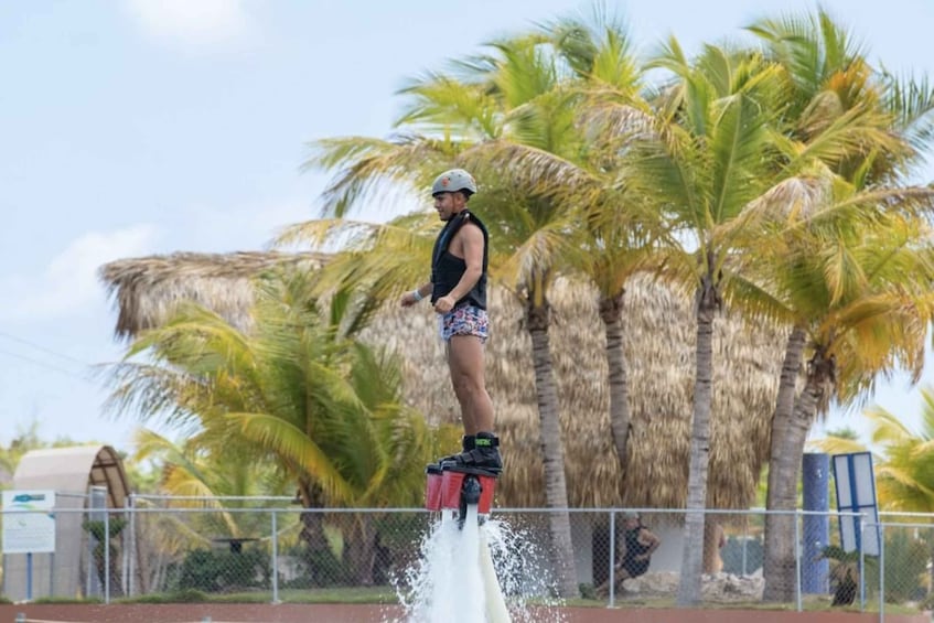 Picture 1 for Activity Punta Cana: Caribbean Lake Park Flyboard Experience
