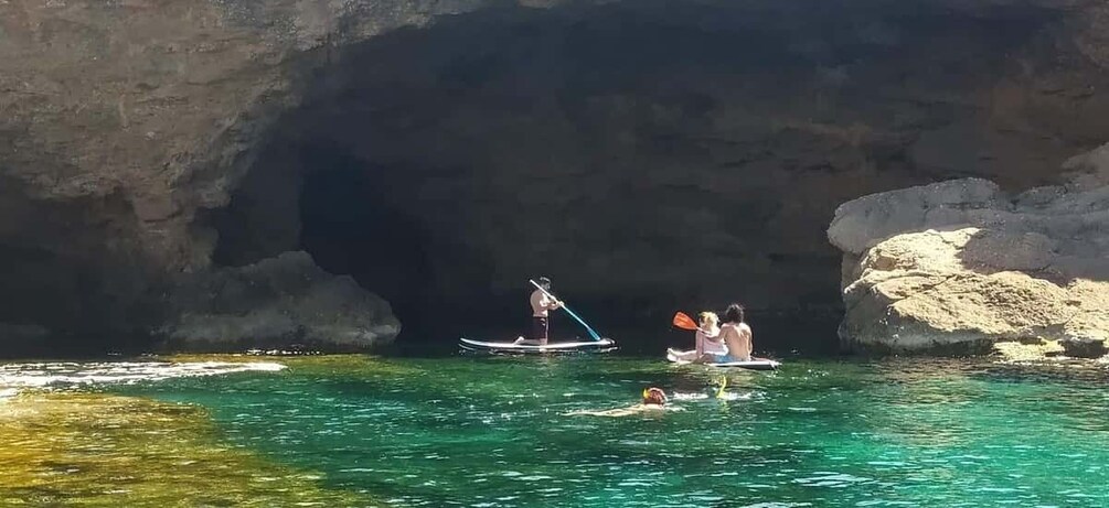 Picture 16 for Activity Ibiza: Sea Caves Snorkeling and Paddle Boarding Tour