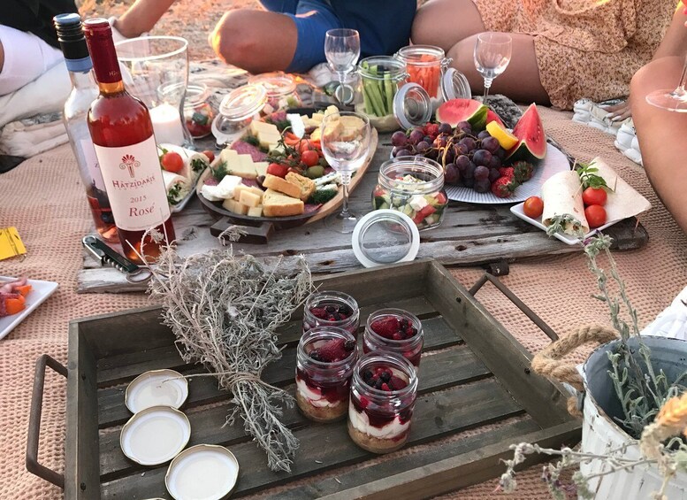 Picture 7 for Activity Uncrowded Santorini Sunset PicNic