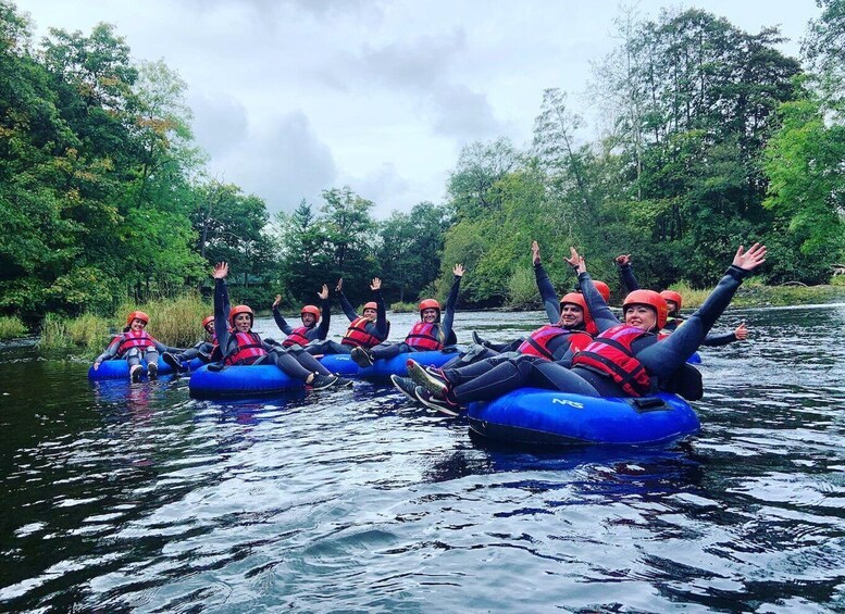 Llangollen: River Tubing in the Dee Valley