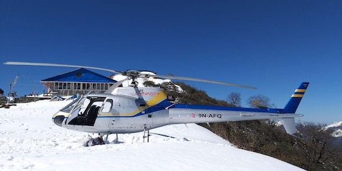 Från Pokhara: Helikoptertur till Annapurna Base Camp