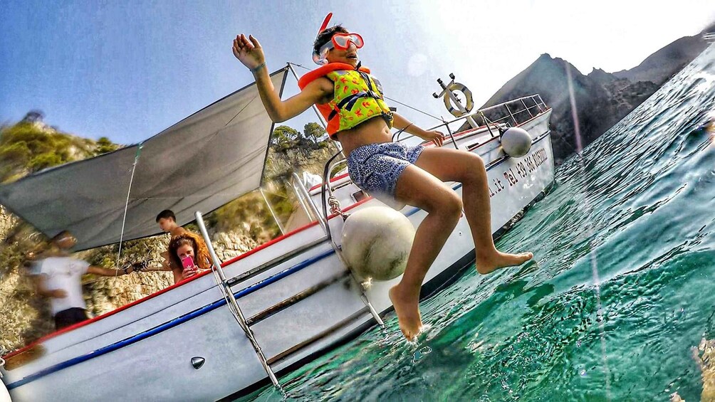 Picture 2 for Activity Sperlonga: Private Blue Grotto Boat Tour
