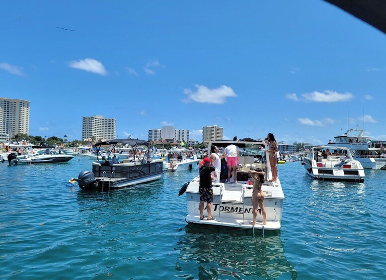 Picture 4 for Activity Pontoon boat ride on the ocean and canals in Broward County