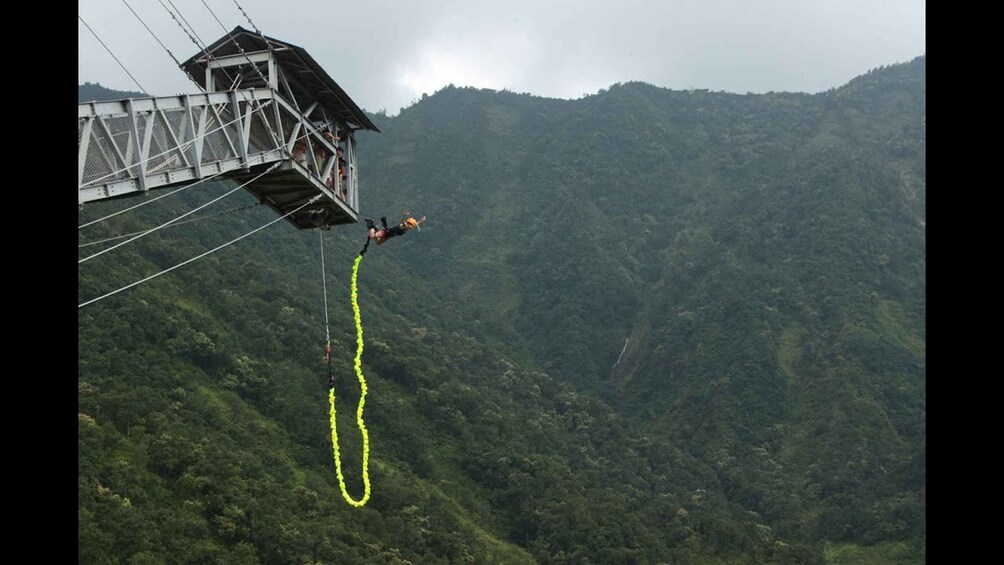 Picture 1 for Activity Day Trip to The Cliff Kushma Bungee from Pokhara