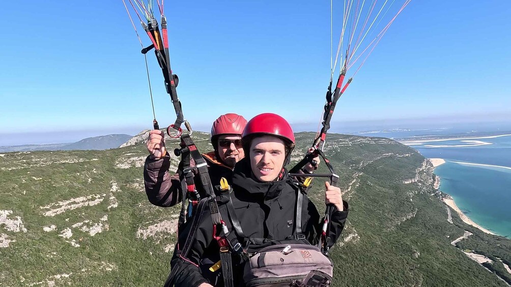 Picture 43 for Activity From Lisbon: Paragliding Tandem Flight