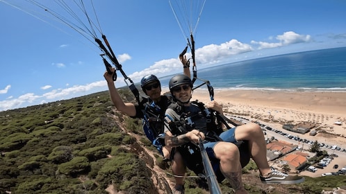 From Lisbon: Paragliding Tandem Flight