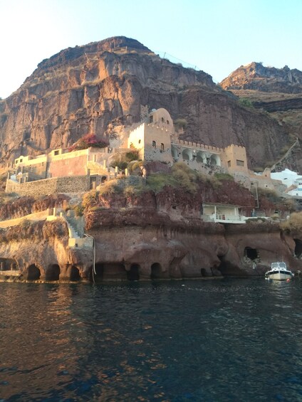 Picture 8 for Activity From Fira and Oia: Santorini Caldera Cruise by Private RIB
