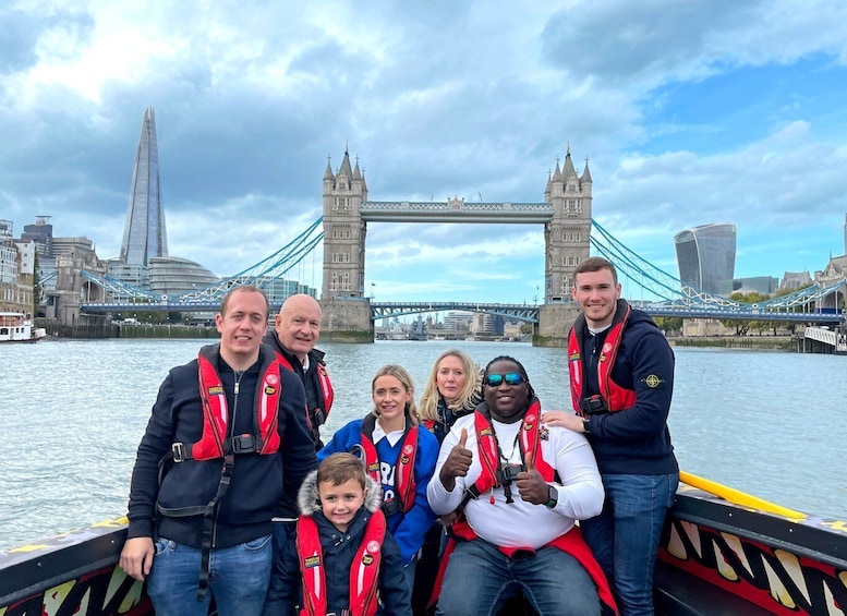 Picture 1 for Activity London: 40-Minute TOWER BEAST RIDE - Thames Speedboat Tour